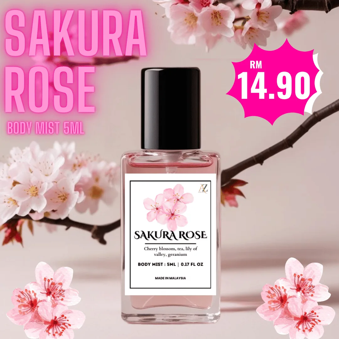[NEW] Sakura Rose Body Mist 5ml